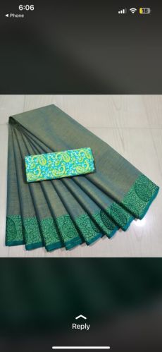 Chettinad Cotton Sarees, Speciality : Easy Wash, Anti-Wrinkle