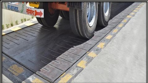 Koti Mild Steel Weighbridge, Size : 16x3