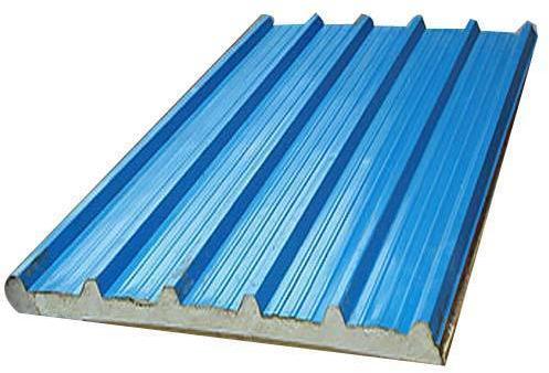 Polished Blue Roofing Panel, Size : Multisize