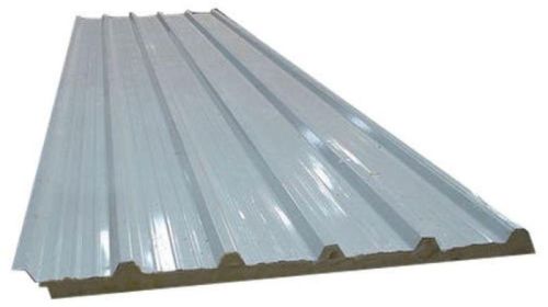 Polished Aluminium Grey Insulated Roofing Panel, Size : Mutlisize
