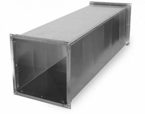 Grey Power Coated Metal Air Duct