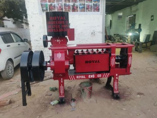 Red Semi Automatic Mini 9 Bolt Oil Exepller Machine, Capacity : 2 Ton/day