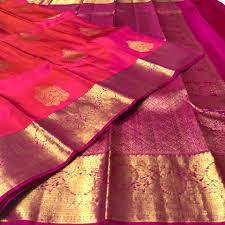 Printed Unstitched Fancy Kanchipuram Silk Saree, Occasion : Party Wear