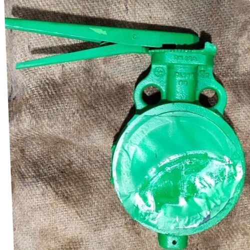 Parrot Green 2 Inch Cast Iron Butterfly Valve, For Water Connection, Power : Manual