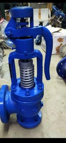 Steam Line Cast Steel Safety Valve, Pressure : 10