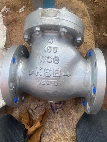 Carbon Steeel Swing Check Valve, For Water Fitting, Feature : Blow-Out-Proof, Casting Approved, Easy Maintenance.