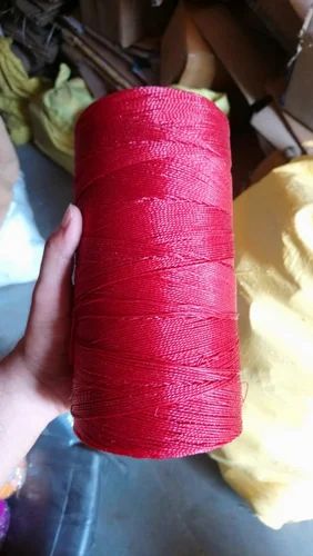 Mulit Colour Polyester Dyed Handbag Stitching Thread, For Garment Industries, Packaging Type : Roll