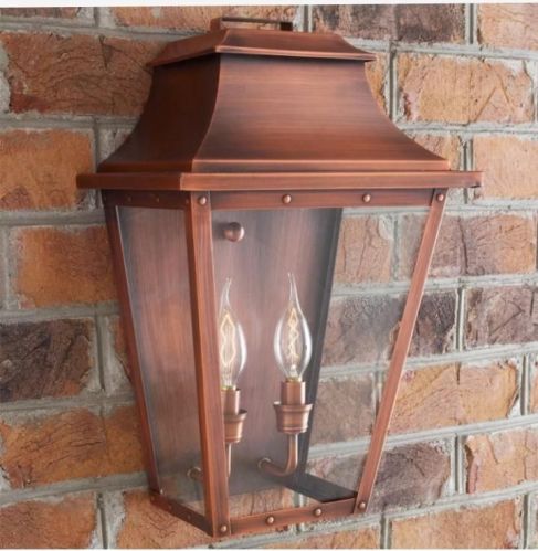 Copper AL2003 Traditional Wall Lantern, Size : 17x11x7.75D