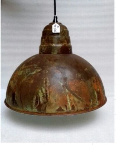 Round Iron AL2051 Patina Pendant Light