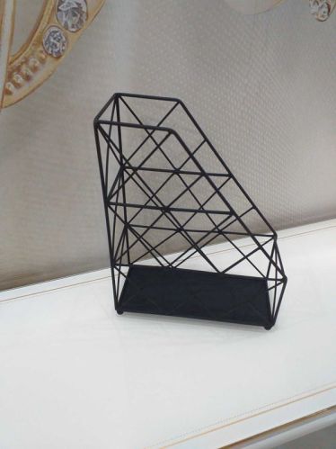 Antique AL2060 Black Iron File Holder