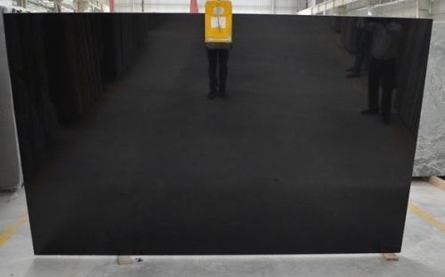 Polished Marble Absolute Black Granite Slab, For Flooring, Wall Tiles, Hardscaping, Size : Multisizes