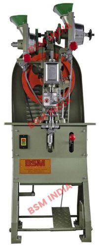 Mild Steel Electric Automatic Double Channel Eyelet Punching Machine