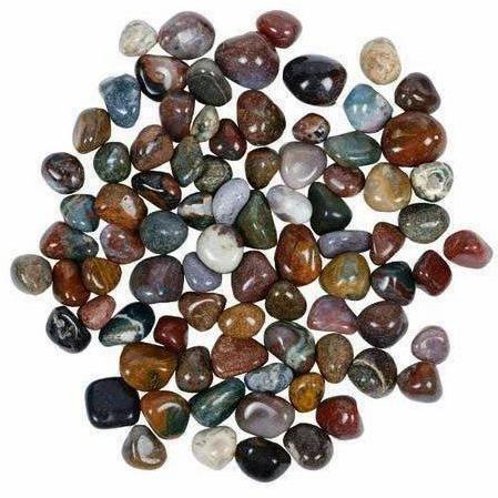 Multicolor Natural Stone Fancy Pebbles, For Walls Flooring, Stone Form : Solid