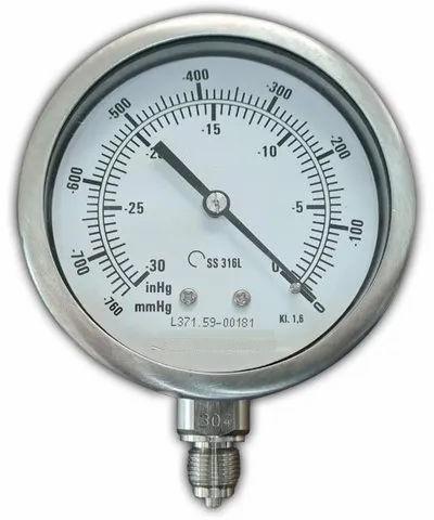 Pressure Gauge, Display Type : Analog