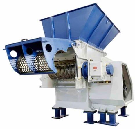 Automatic Single Shaft Metal Shredder Machine