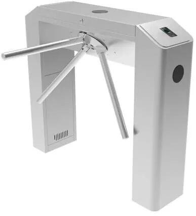 50 Hz Semi-Automatic Stainless Steel Tripod Turnstile Gate, Voltage : 230 V