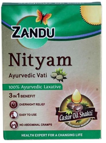 Zandu Nityam Tablet, For Hospital, Personal, Packaging Type : Pouches