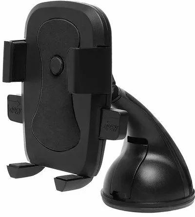 360 Degree Rotating Car Mobile Holder, Color : Black