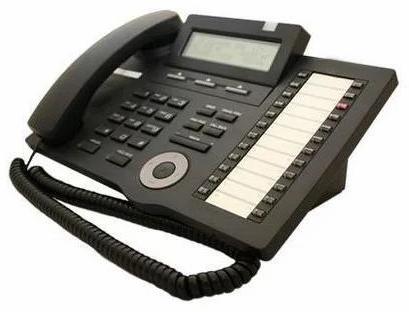 Black Electric Plastic Digital Phone, Feature : High Speed, Power, Stable Performance