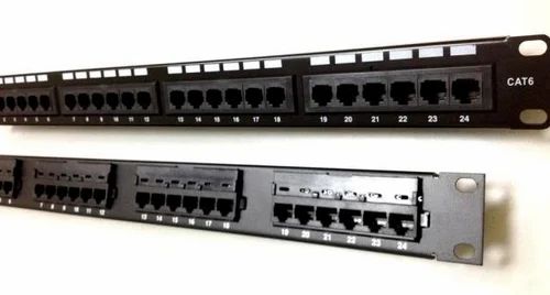 Pelican Black Metal Patch Panel, For Industries, Office, Feature : Hard Structure, Rust Proof