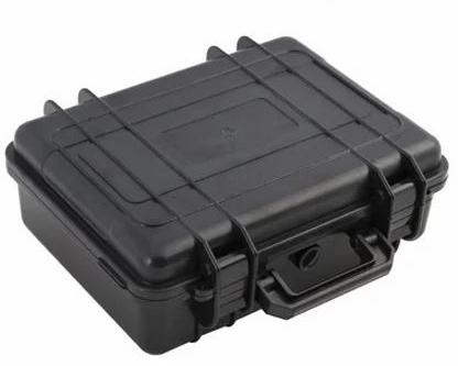 Rectangle Polypropylene Rugged Hard Case, For Equipment Safety, Color : Black