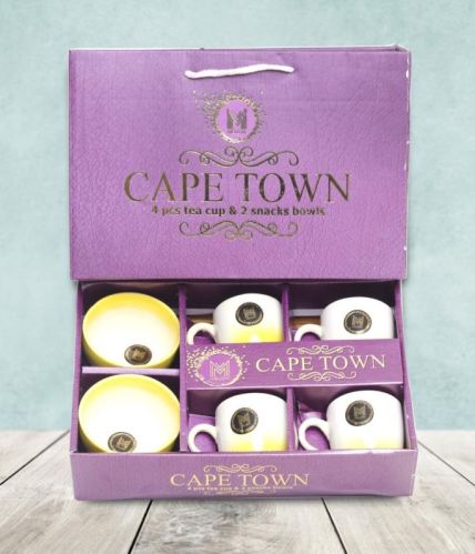 Cape Town 4 Piece Tea Cup Set