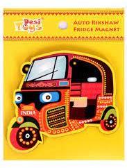 Multicolor Rectangle A4 Glossy Custom Shape Fridge Magnet, Packaging Type : Plastic Packet