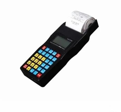 Battery 12 -24 V Handheld Billing Machine, For Restaurant