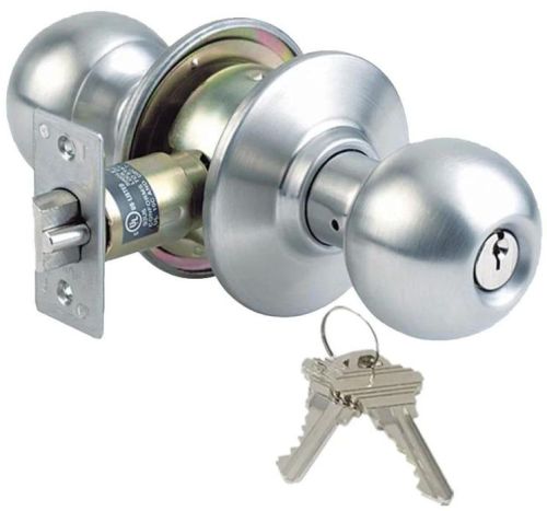 Stainless Steel Knob Lock, For Doors, Office, Main Gate, Feature : Stable Performance, Simple Installation