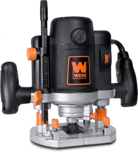 Black 110V Wen Plunge Cored Router, For Wood Working, Automatic Grade : Manual