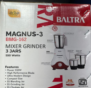 STAINLESS STEEL Electric Mixer Grinders, Certification : ISO-9001:2008