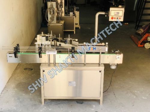 Fully Automatic Electric 100kg To 200kg Bottle Sticker Labeling Machine, Certification : CE Certified