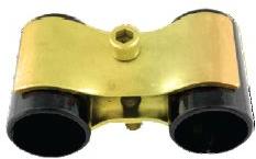 Polished Brass Fencing Coupler, For Jointing, Feature : Corrsion Proof, Crack Resistance, Fine Finished