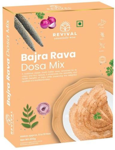Bajra Rava Dosa Mix, Certification : FSSAI