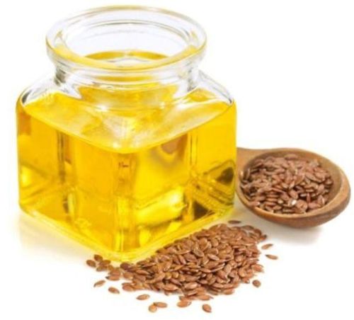 Yellow Natural Alkali Refined Linseed Oil, For Edible, Packaging Type : Bottle