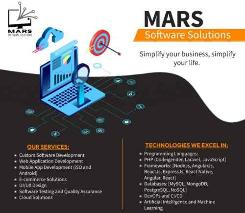 MARS Software Solutions Website Designers In Bangalore