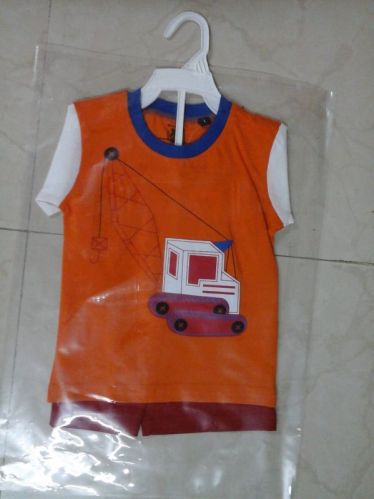 Cotton Round Kids Boys Tshirt, Packaging Type : Polybag