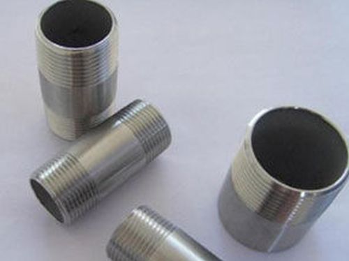 Round Polished Stainless Steel Butt Weld Swage Nipple, For Pipe Fitting, Size : All Sizes