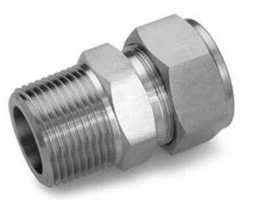 Stainless Steel Ferrule Male Connector BSP, For Pipe Fitting, Feature : Durable, High Ductility, High Tensile Strength