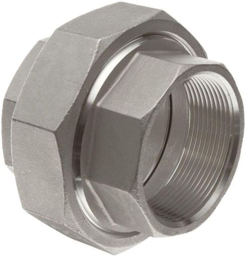 Threaded MS Forged Steel Union, For Pipe Fitting, Size : All Sizes