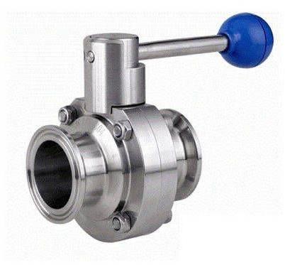 Silver SMS Union End Butterfly Valve, For Pipe Fitting, Size : All Sizes