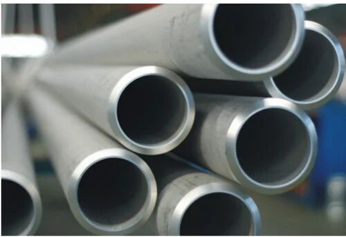 Silver 32750 Stainless Steel Duplex Pipe, For Water Treatment Plant, Construction, Shape : Round
