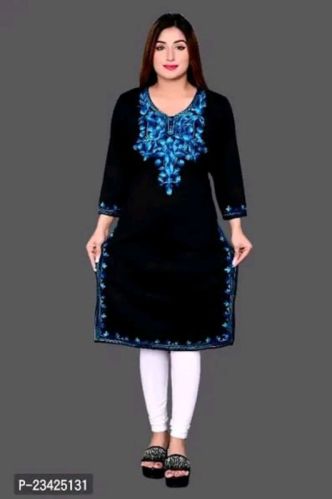 Ladies Kashmiri Woolen Kurti, Occasion : Casual