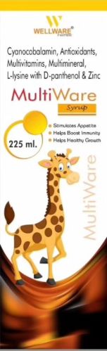 Wellware Multiware Multivitamin Syrup, For Health Treatment, Supplements