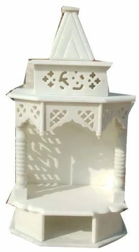 Raj Nagar Stone Home Temple, For Worship, Color : White