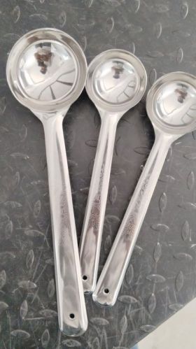 Polished Steel Ladles, For Kitchen Use, Feature : Durable, Lightweight