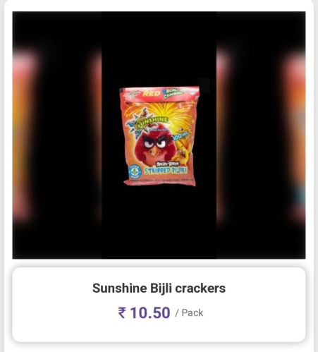 Sundhine Bijli Crackers, For Birthday, Feature : Bright Colors, Longer Shelf Life, Multi Variety