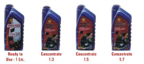 GREEN Protol Power Ready To Use Coolant, For RADIATOR