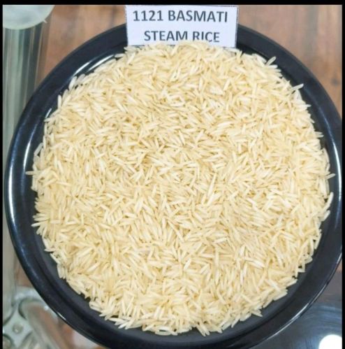 Premium 1121 Steam Basmati Rice, For Food, Certification : FSSAI Certified
