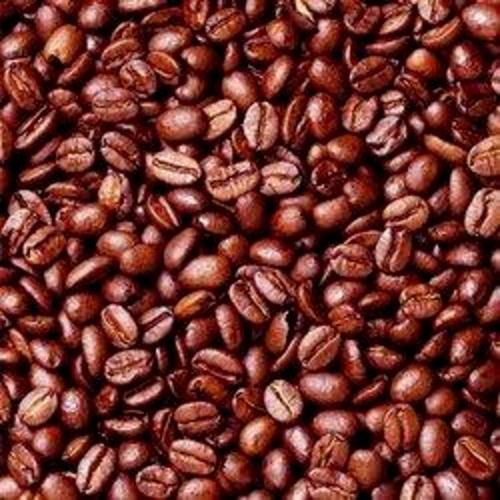 Fermented Raw Brown Coffee Beans